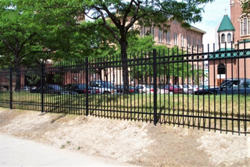 Ameristar Aegis II Steel Picket Fence With Optional Rings