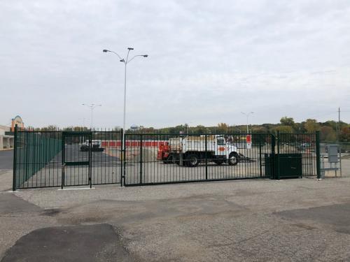 Black Picket ( VPL ) Vertical Pivot Lift Gate, Fence, and Pedestrian Gate