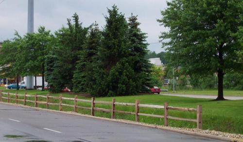 Split Rail Fencing - 2-Rail System